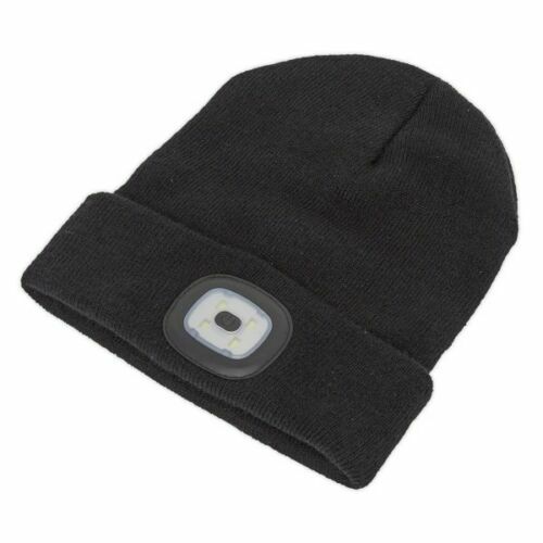 Sealey - Cappello unisex LED185 con torcia LED ricaricabile tramite USB - Foto 2 di 2