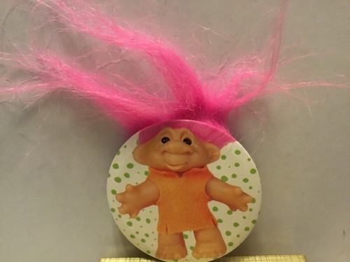 1991 Trolls Norfin Doll Troll Button Pin - Picture 12 of 12