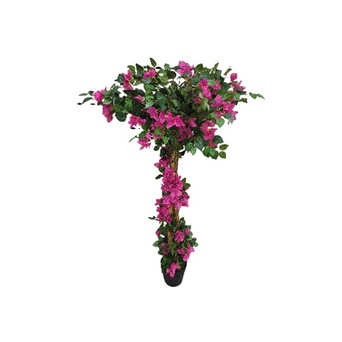6 Ft Artificial Bougainvillea Flowers Tree for Decor Indoor/Outdoor Home Office - Picture 2 of 7