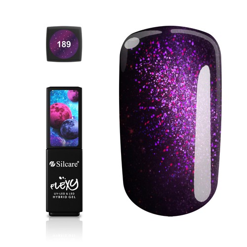 SILCARE Flexy UV LED Hybrid Color Nail Polish 001-252 Every Color Soak Off Gel - Picture 192 of 249