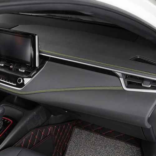 2M Car Dashboard Decor Line Strip Moulding Trim PU Leather Sticker Accessories - Picture 5 of 13