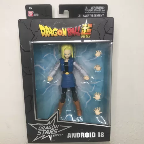 Figura de acción Bandai Dragon Ball Z Super Dragon Stars Series 12 ANDROID 18
