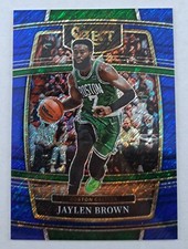 2021-22 Select Jaylen Brown #67 Concourse Blue Shimmer