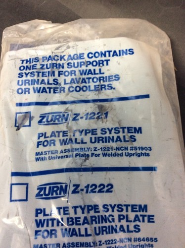 Zurn Z-1221 Plate Support System for Wall Urinals NCN #51903 - Bild 8 von 8