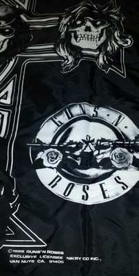 L@@k!!! Vintage Guns and Roses TAPESTRY wall hanging 45