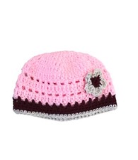 Beanie for a 3-6 Months Baby Girl Multicolor Hat Crochet Brand New Handmade