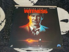 Witness Widescreen Laserdisc Harrison Ford Danny Glover Luke Haas Free Ship 50