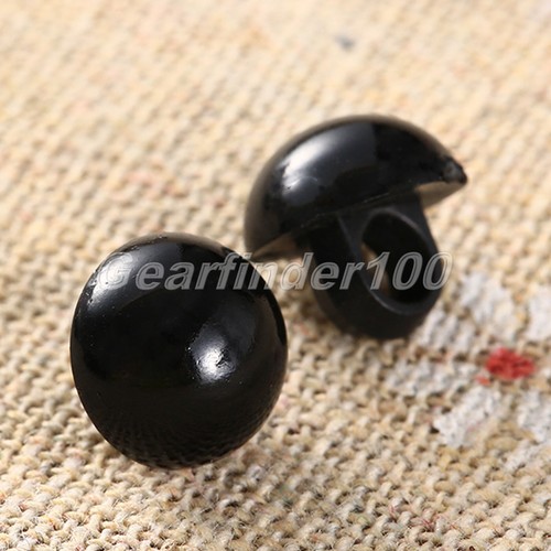100 Mushroom Domed Bear Doll Nose Eyes Buttons Scrapbooking DIY 9-20mm Useful - Picture 10 of 15
