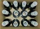 12 Rolls 5" x 1000Ft 80 Gauge Black Stretch Shrink Film Hand Wrap With Handle