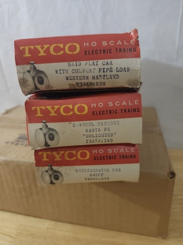 Vintage Lot Of 3 Tyco Ho Train Trains W/ Boxes General 1860 Series - Picture 3 of 5