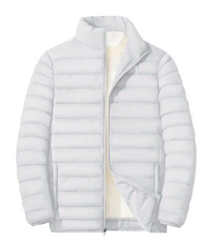 Mens Lightweight Warm Jackets Packable Winter Warm Coats Water-Repellent Outwear - Picture 9 of 54