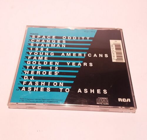 David Bowie Fame And Fashion CD PCD1 4919 RCA 1984 - Imagen 2 de 12