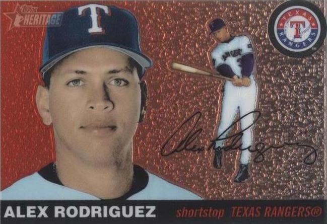 2004 Topps Heritage - Alex Rodriguez #THC20 - 1 of 1