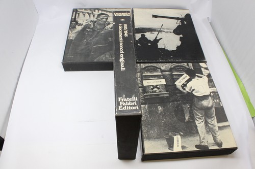 DOSSIER GUERRA DOCUMENTI SONORI ORIGINALI  FABBRI N° DA 1 A 4 VOL.  [Z13-191] - Imagen 3 de 4