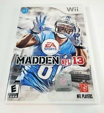 Madden NFL 13 (Nintendo Wii, 2012) Complete w/Manual