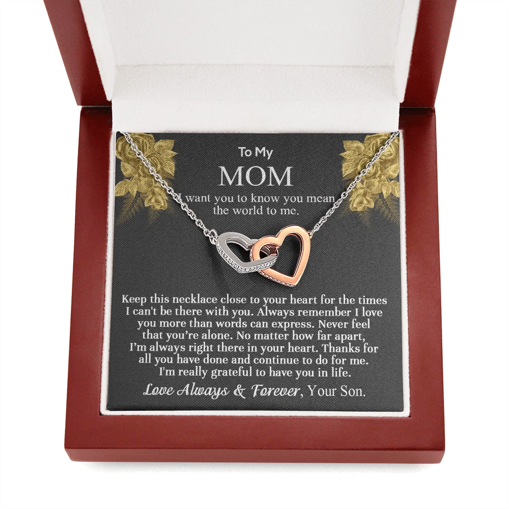 Gift for Mom and Son, Mom Gifts from Son, New Mom Gift from