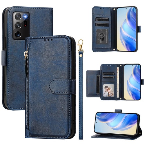 For Samsung Galaxy Note20 Ultra 5G Multi-function Flip Leather Wallet Case Cover - Picture 16 of 20