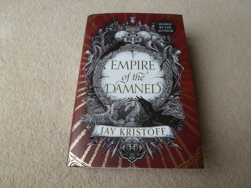 Empire Of The Damned - Jay Kristoff - NEW Signed Red Edges 1/1 HB (Waterstones)