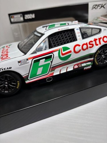 2024 BRAD KESELOWSKI #6 125 YEARS MOVING FORWARD CASTROL 1/24 FOIL NUMBER CAR - Afbeelding 2 van 4
