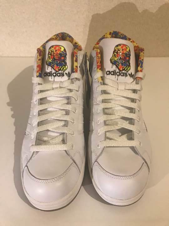 Scarpe casual da uomo Adidas ORIGINALS STAR WARS stormtrooper SUPERSKATE MID kn939 White US 11.5 29.5 Scarpe casual da uomo Adidas ORIGINALS STAR WARS stormtrooper SUPERSKATE MID kn939 White US 11.5 29.5