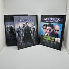 The Matrix / The Matrix Revisited 2-Pack Box Set (DVD) OOP NOS Rare Collector FS