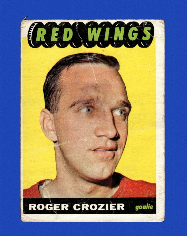 1965-66 Topps Set-Break # 42 Roger Crozier LOW GRADE (filler) *GMCARDS*