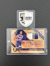 Tyrese Haliburton 2020-21 Chronicles Gold Standard RC 3 Color Patch Auto /25 RPA