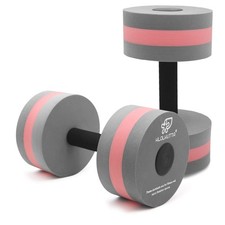 Aquatic Dumbells, 2PCS Water Aerobic Exercise Foam Dumbbell Pool Resistance,W...
