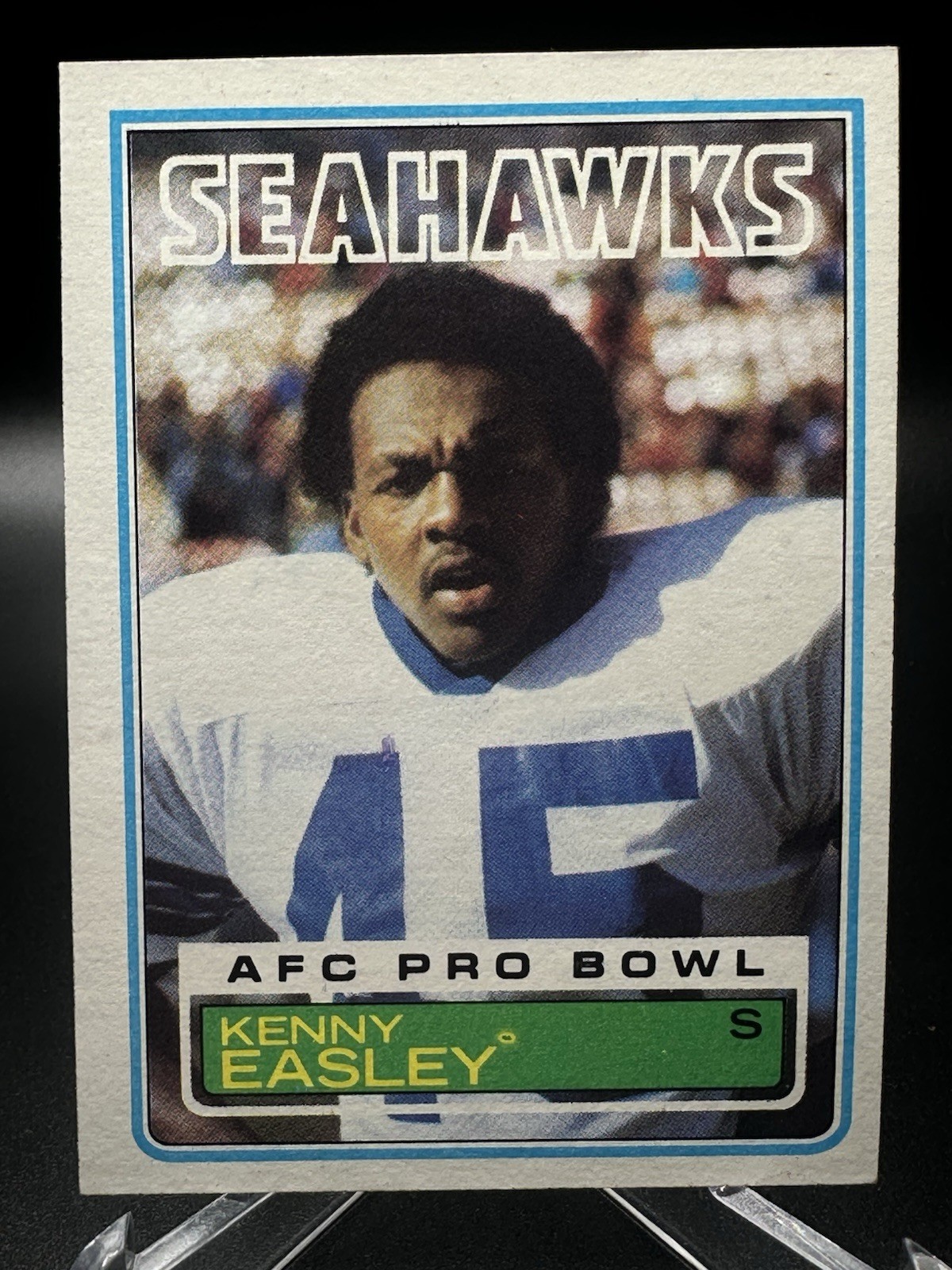 1983 Topps - Kenny Easley #384 (RC) Seattle Seahawks