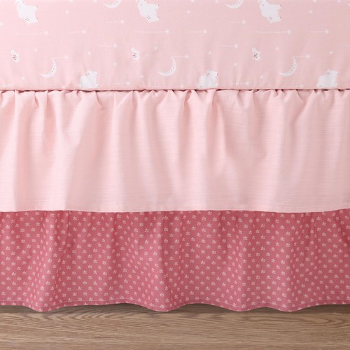 4 Piece Organic Cotton Baby Crib Bedding Set for Girls - Newborn, Infant & To... - Picture 7 of 7