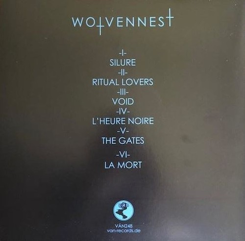 WOLVENNEST – VOID 2LP col. CLEAR 180g Vinyl Blutharsch King Dude Blood Axis - Picture 2 of 2