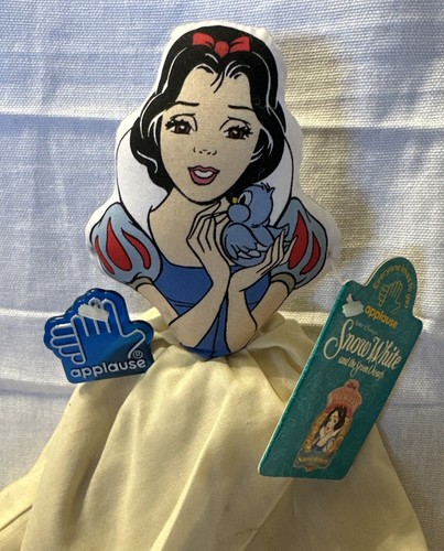 Applause Disney Snow White Topsy Turvy Cloth Doll 12” Cinders and Princess VTG - Picture 2 of 3