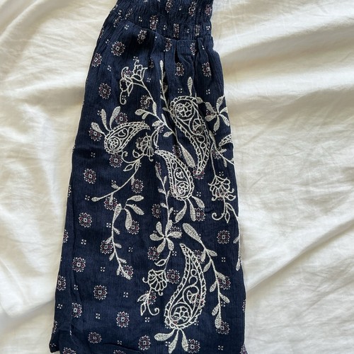 NWT Xhilaration Embroidered Off the Shoulder Attached Sleeves Dress Size M Boho - Picture 7 of 11