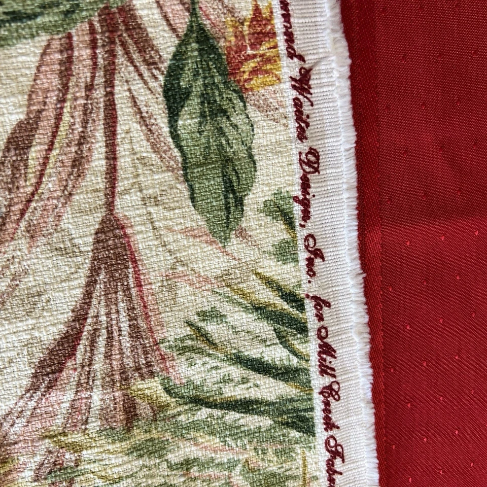 Raymond Waites Designs For Mills Creek Fabrics 48” X55” - Image 3 of 4