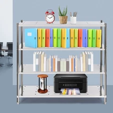 4-Tier Adjustable Heavy Duty Shelving Shelf Storage Stainless Steel Shelving