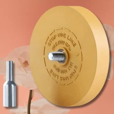 Car Decal Remover Rubber Eraser Wheel Tool for Drill Adhesive Pinstripe Stickerv