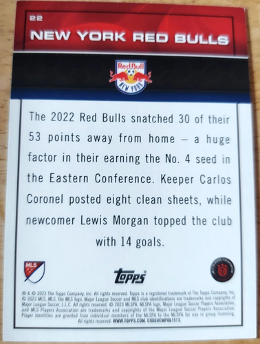 3 Stück 2023 Topps MLS #22, #47 & #41 Karten Icy Black Foil Soccer - Bild 3 von 5