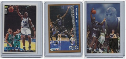 sports cards 7 lot Shaquille O' Neal Slam Dunk + Kaboom + Rebound King + others - Picture 2 of 17
