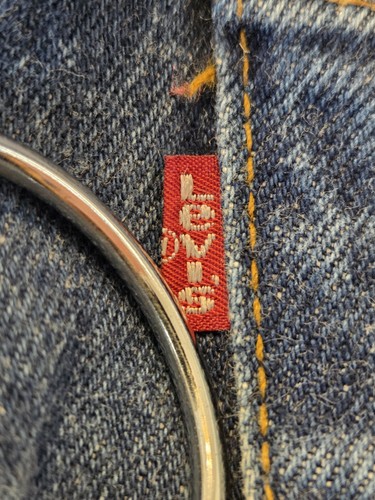Jeans rectos Levis 501xx para hombre W32 L30 azul algodón vintage botón mosca hechos en EE. UU. - Imagen 8 de 11