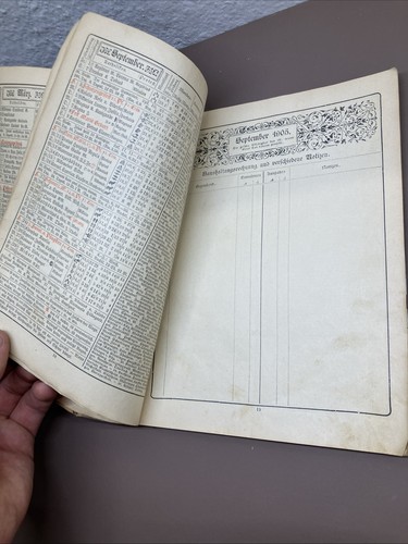 Volks Hauskalender Württemberg Erzgebirge Kalender 1855 1877 1905 Regensburg 3 - Bild 22 von 24