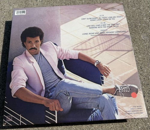 LIONEL RICHIE Vinyl Record Can’t Slow Down MOTOWN - Picture 2 of 4