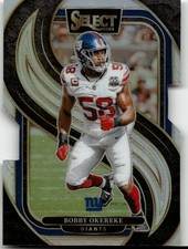 2024 Panini Select - Premier Level Bobby Okereke #109 Silver Prizm Die-Cut
