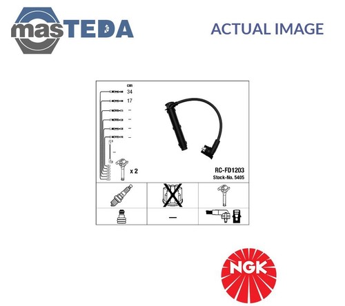 5405 IGNITION CABLE SET LEADS KIT NGK NEW OE REPLACEMENT
