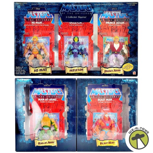 Masters of the Universe Commemorative Series Actionfigur 5 Stück Mattel 50914
