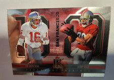 2024 Topps Signature Class  Joe Montana & Jerry Rice Paramount Pairings #PP-13