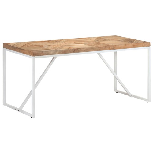 Mesa de Comedor Mueble para Cocina Madera Maciza de Acacia y Mango vidaXL - Imagen 9 de 70