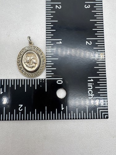 Goddess Athena Sterling Silver Pendant Roughly 7/8in - 3.85g - Picture 2 of 9