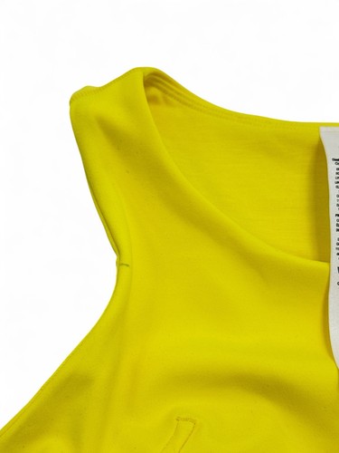 Lululemon Wunder Train Racerback Tank Top Size US 8 UK 12 in Yellow - Picture 6 of 9