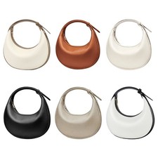 Women s Dumpling Bags,Crossbody Bag,Crescents Shoulder Bag,Pu Leather Handbag