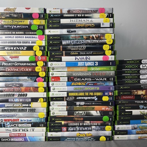 Großes Großhandel Xbox Original + Xbox 360 Spiele Lot 68 einzigartige Titel siehe Bilder - Bild 3 von 4